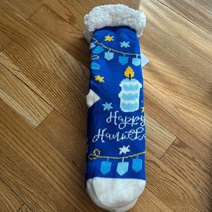 ⭐️ Cozy Moments Hanukkah Sherpa Lined Socks ⭐️